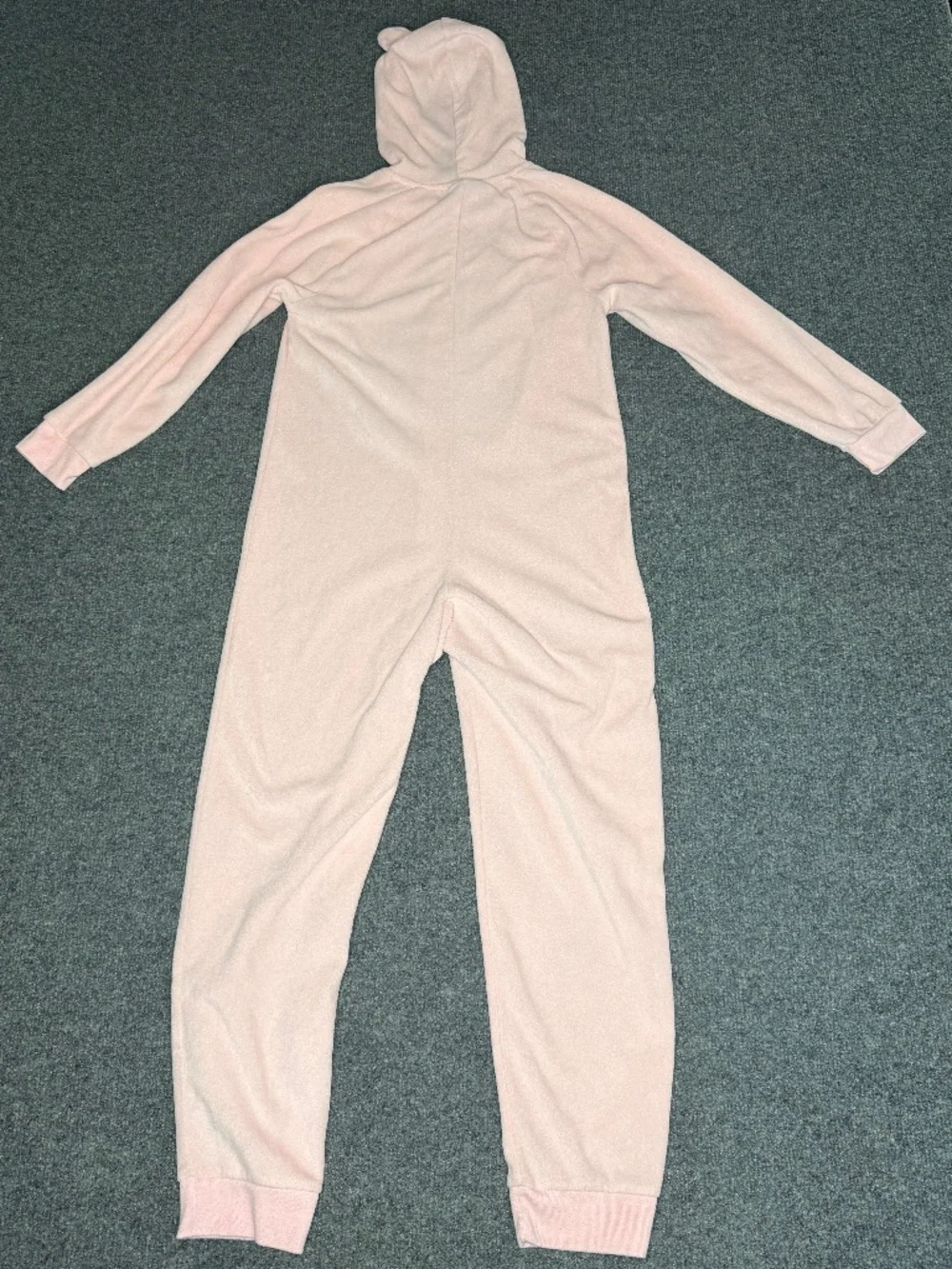 Joe Boxer girls 7/8 bear hooded fleece pajamas